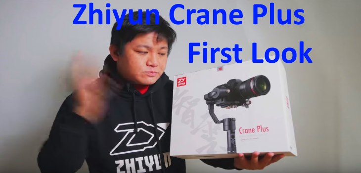 Zhiyun Crane Plus first look unboxing