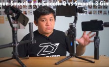 Zhiyun Smooth 4 vs Smooth Q vs Smooth 3 Gimbal Compared video