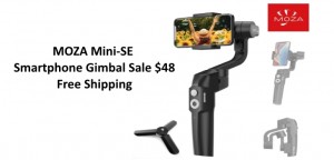 MOZA Mini-SE Smartphone Gimbal Sale $48 And Free Shipping Discount ...