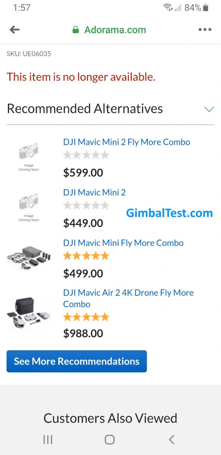mavic mini 2 price